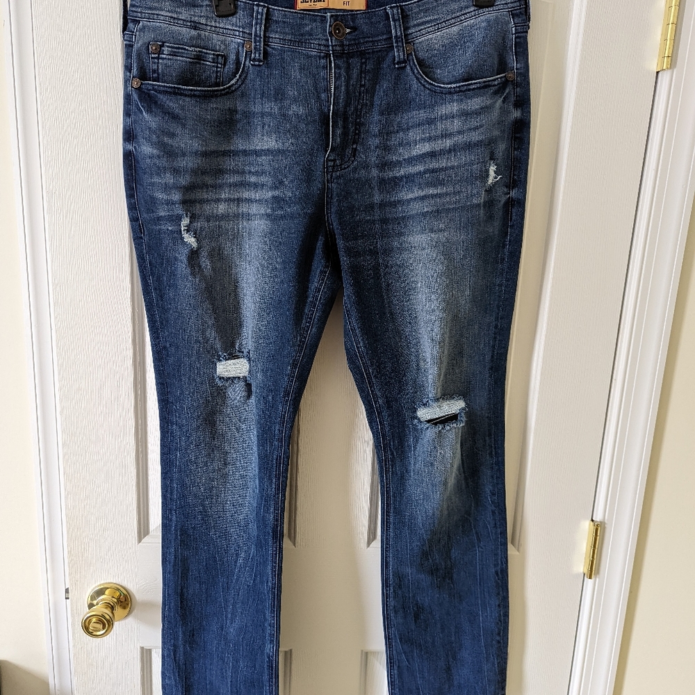 Seven7 Slim Straight Jeans 36x32